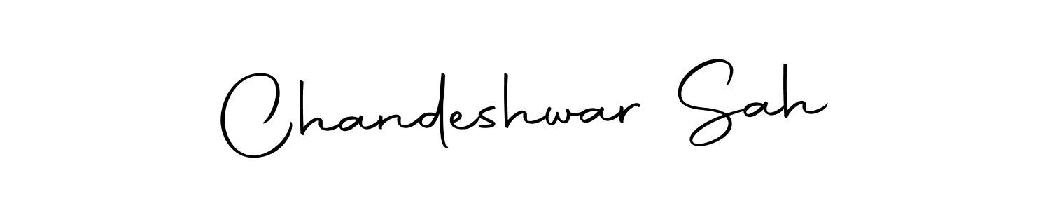 Also we have Chandeshwar Sah name is the best signature style. Create professional handwritten signature collection using Autography-DOLnW autograph style. Chandeshwar Sah signature style 10 images and pictures png