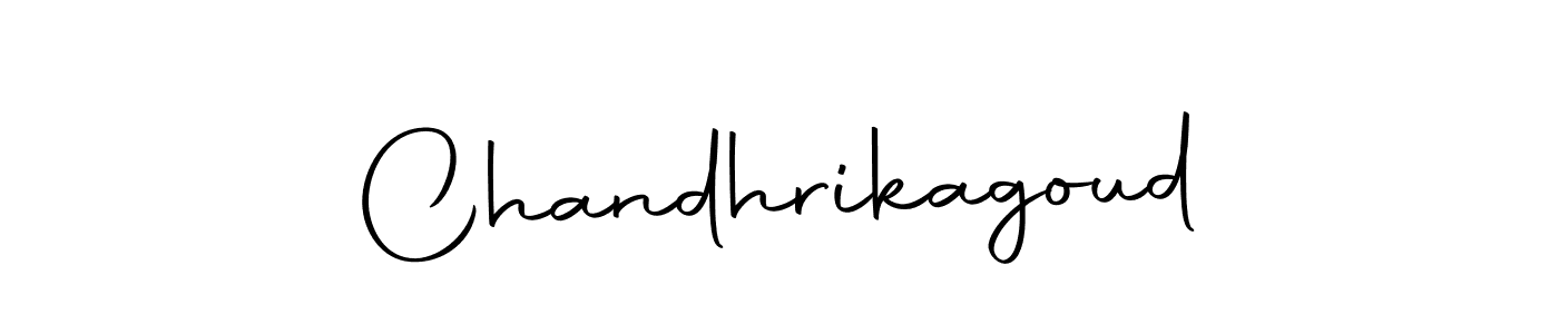 Chandhrikagoud stylish signature style. Best Handwritten Sign (Autography-DOLnW) for my name. Handwritten Signature Collection Ideas for my name Chandhrikagoud. Chandhrikagoud signature style 10 images and pictures png