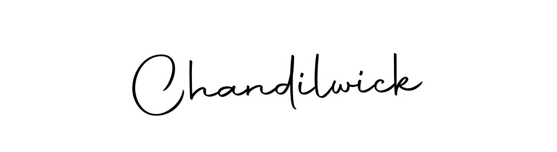 The best way (Autography-DOLnW) to make a short signature is to pick only two or three words in your name. The name Chandilwick include a total of six letters. For converting this name. Chandilwick signature style 10 images and pictures png