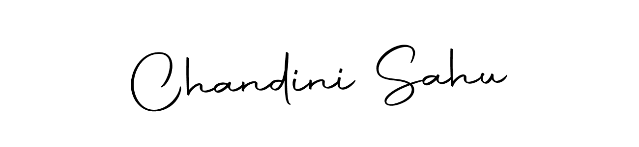 Create a beautiful signature design for name Chandini Sahu. With this signature (Autography-DOLnW) fonts, you can make a handwritten signature for free. Chandini Sahu signature style 10 images and pictures png