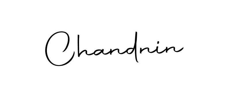 Create a beautiful signature design for name Chandnin. With this signature (Autography-DOLnW) fonts, you can make a handwritten signature for free. Chandnin signature style 10 images and pictures png