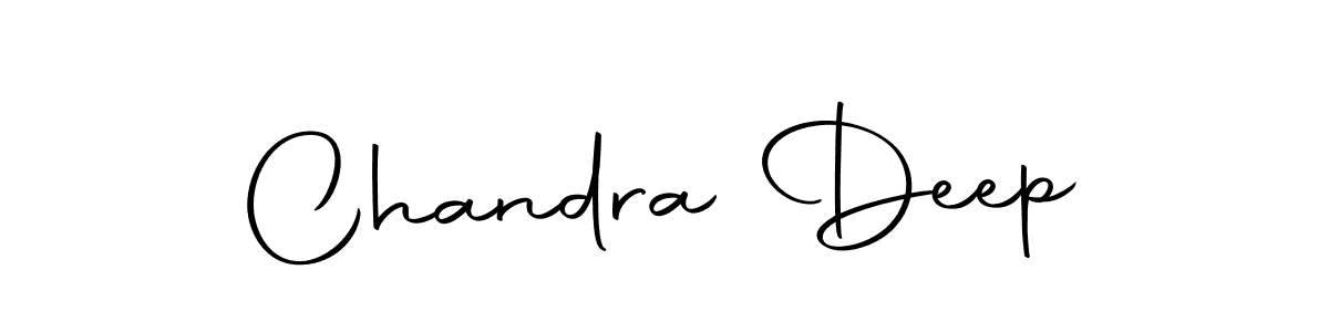 Make a beautiful signature design for name Chandra Deep. With this signature (Autography-DOLnW) style, you can create a handwritten signature for free. Chandra Deep signature style 10 images and pictures png