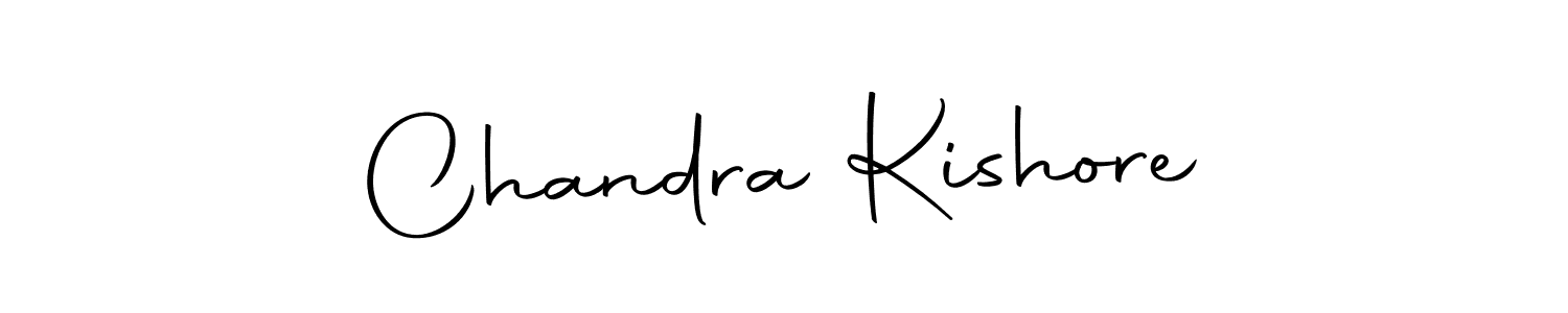 Create a beautiful signature design for name Chandra Kishore. With this signature (Autography-DOLnW) fonts, you can make a handwritten signature for free. Chandra Kishore signature style 10 images and pictures png