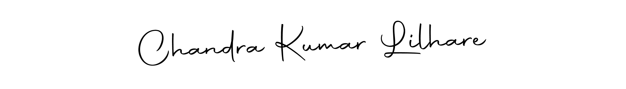 This is the best signature style for the Chandra Kumar Lilhare name. Also you like these signature font (Autography-DOLnW). Mix name signature. Chandra Kumar Lilhare signature style 10 images and pictures png