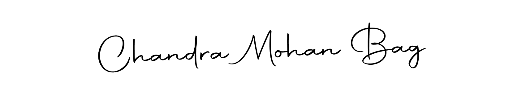 Create a beautiful signature design for name Chandra Mohan Bag. With this signature (Autography-DOLnW) fonts, you can make a handwritten signature for free. Chandra Mohan Bag signature style 10 images and pictures png