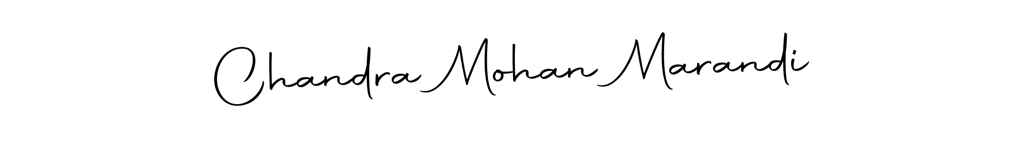 Design your own signature with our free online signature maker. With this signature software, you can create a handwritten (Autography-DOLnW) signature for name Chandra Mohan Marandi. Chandra Mohan Marandi signature style 10 images and pictures png
