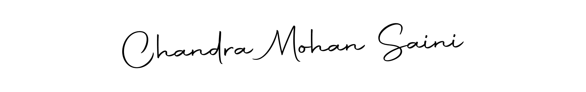 Also we have Chandra Mohan Saini name is the best signature style. Create professional handwritten signature collection using Autography-DOLnW autograph style. Chandra Mohan Saini signature style 10 images and pictures png