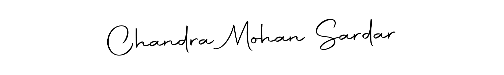 Make a beautiful signature design for name Chandra Mohan Sardar. With this signature (Autography-DOLnW) style, you can create a handwritten signature for free. Chandra Mohan Sardar signature style 10 images and pictures png