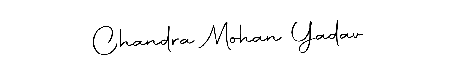 Also we have Chandra Mohan Yadav name is the best signature style. Create professional handwritten signature collection using Autography-DOLnW autograph style. Chandra Mohan Yadav signature style 10 images and pictures png