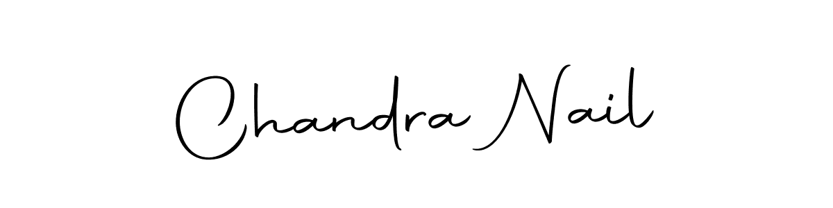 Make a beautiful signature design for name Chandra Nail. With this signature (Autography-DOLnW) style, you can create a handwritten signature for free. Chandra Nail signature style 10 images and pictures png