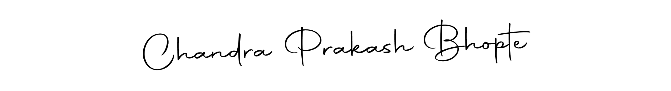 Use a signature maker to create a handwritten signature online. With this signature software, you can design (Autography-DOLnW) your own signature for name Chandra Prakash Bhopte. Chandra Prakash Bhopte signature style 10 images and pictures png