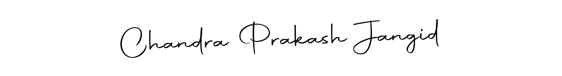 Create a beautiful signature design for name Chandra Prakash Jangid. With this signature (Autography-DOLnW) fonts, you can make a handwritten signature for free. Chandra Prakash Jangid signature style 10 images and pictures png