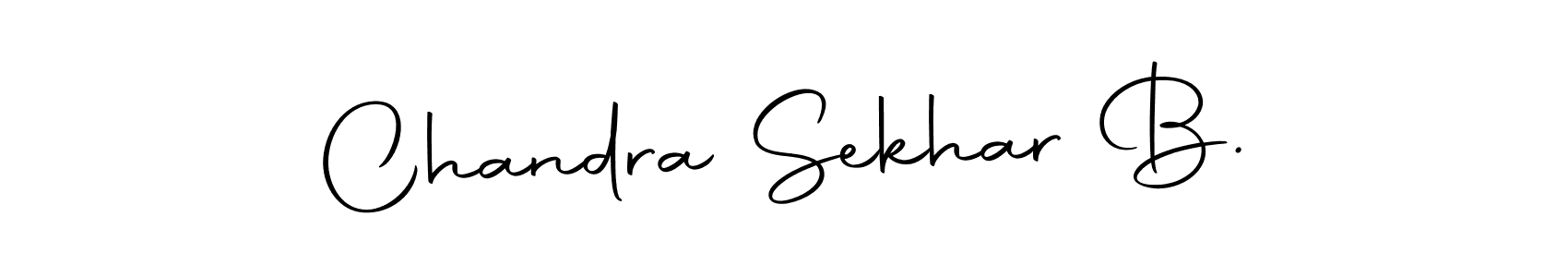 if you are searching for the best signature style for your name Chandra Sekhar B.. so please give up your signature search. here we have designed multiple signature styles  using Autography-DOLnW. Chandra Sekhar B. signature style 10 images and pictures png
