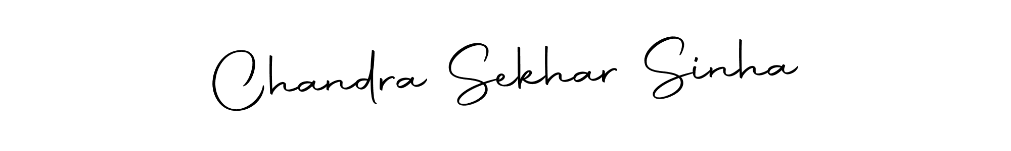 Make a short Chandra Sekhar Sinha signature style. Manage your documents anywhere anytime using Autography-DOLnW. Create and add eSignatures, submit forms, share and send files easily. Chandra Sekhar Sinha signature style 10 images and pictures png