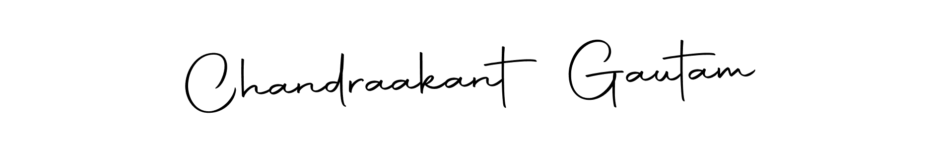 How to make Chandraakant Gautam signature? Autography-DOLnW is a professional autograph style. Create handwritten signature for Chandraakant Gautam name. Chandraakant Gautam signature style 10 images and pictures png