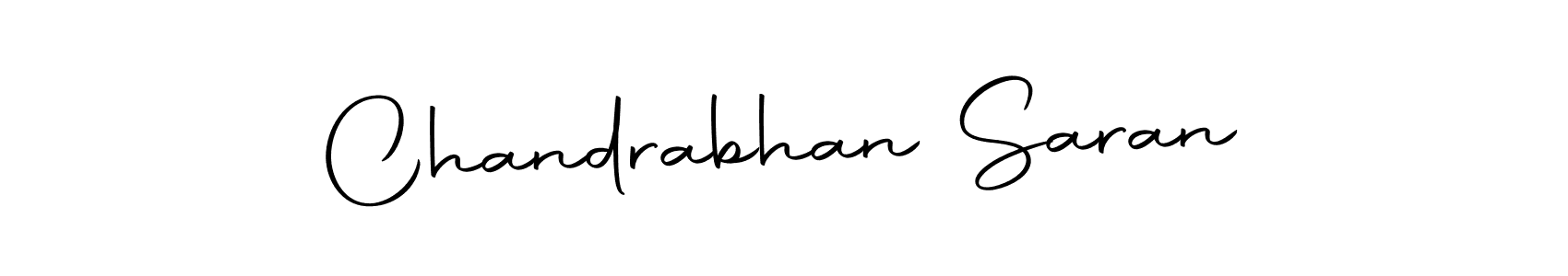 Make a beautiful signature design for name Chandrabhan Saran. With this signature (Autography-DOLnW) style, you can create a handwritten signature for free. Chandrabhan Saran signature style 10 images and pictures png