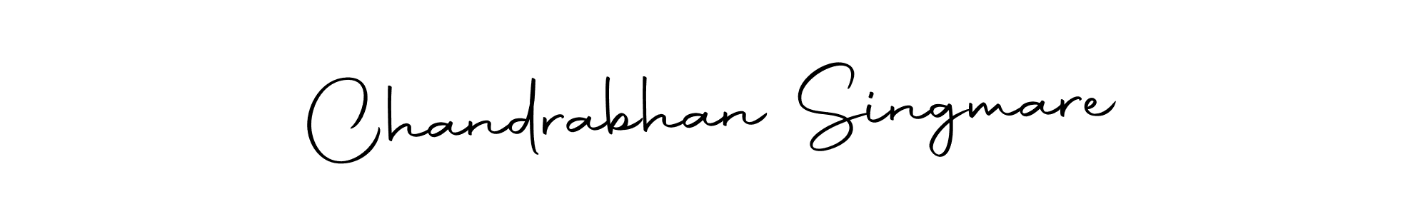 You should practise on your own different ways (Autography-DOLnW) to write your name (Chandrabhan Singmare) in signature. don't let someone else do it for you. Chandrabhan Singmare signature style 10 images and pictures png