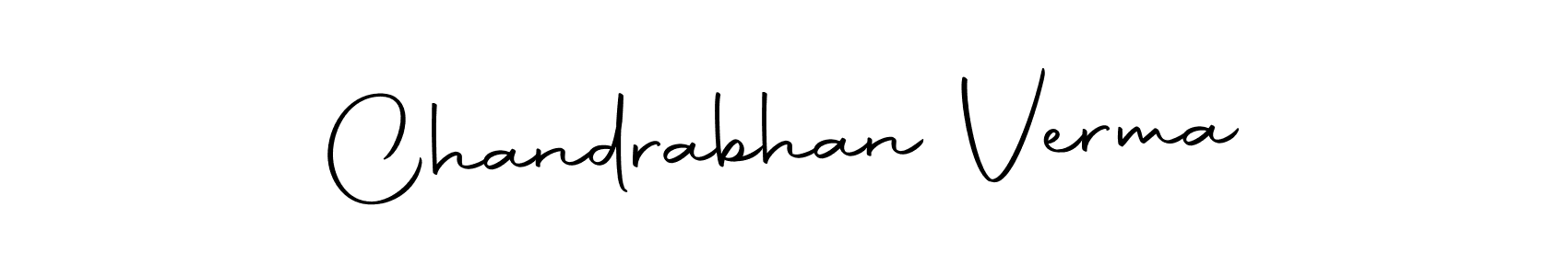 Use a signature maker to create a handwritten signature online. With this signature software, you can design (Autography-DOLnW) your own signature for name Chandrabhan Verma. Chandrabhan Verma signature style 10 images and pictures png