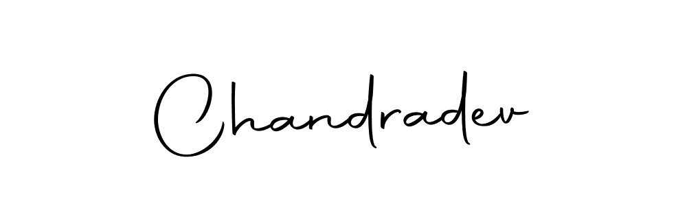 Chandradev stylish signature style. Best Handwritten Sign (Autography-DOLnW) for my name. Handwritten Signature Collection Ideas for my name Chandradev. Chandradev signature style 10 images and pictures png