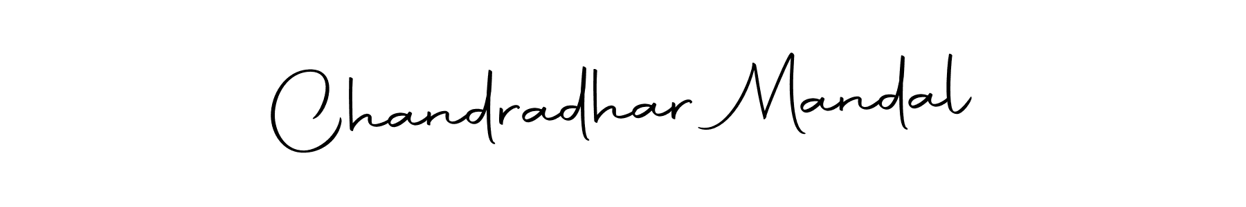Chandradhar Mandal stylish signature style. Best Handwritten Sign (Autography-DOLnW) for my name. Handwritten Signature Collection Ideas for my name Chandradhar Mandal. Chandradhar Mandal signature style 10 images and pictures png
