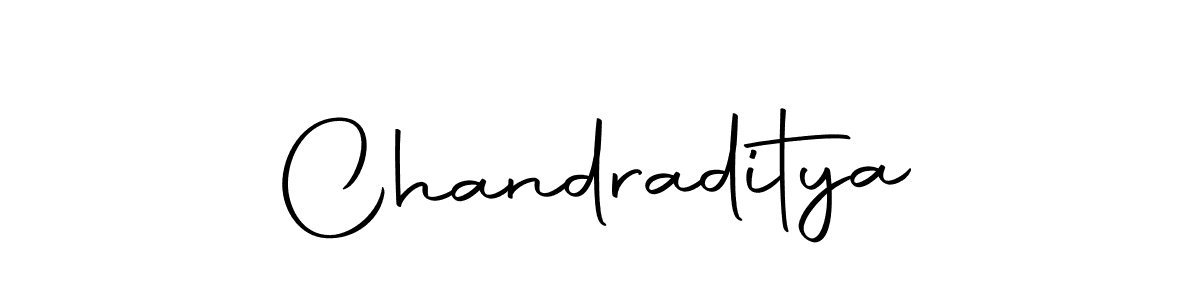 Make a beautiful signature design for name Chandraditya. With this signature (Autography-DOLnW) style, you can create a handwritten signature for free. Chandraditya signature style 10 images and pictures png