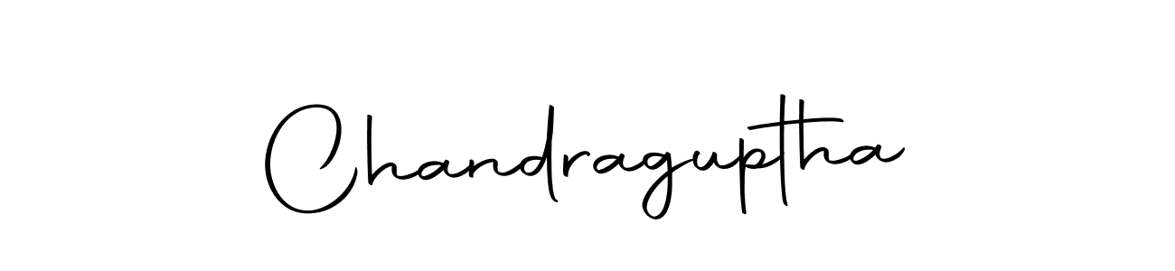 How to make Chandraguptha signature? Autography-DOLnW is a professional autograph style. Create handwritten signature for Chandraguptha name. Chandraguptha signature style 10 images and pictures png