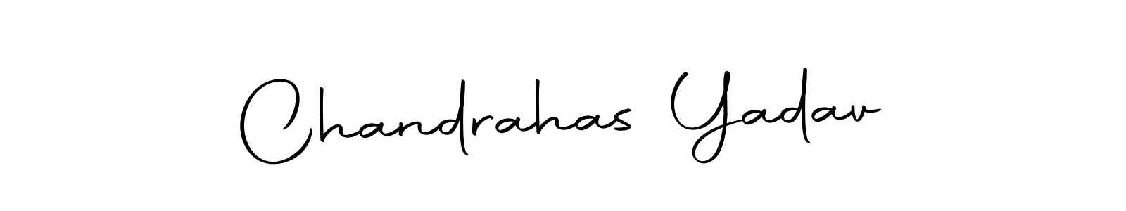 Make a beautiful signature design for name Chandrahas Yadav. With this signature (Autography-DOLnW) style, you can create a handwritten signature for free. Chandrahas Yadav signature style 10 images and pictures png
