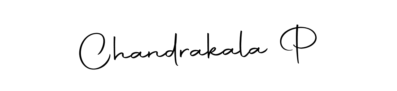 Make a beautiful signature design for name Chandrakala P. Use this online signature maker to create a handwritten signature for free. Chandrakala P signature style 10 images and pictures png