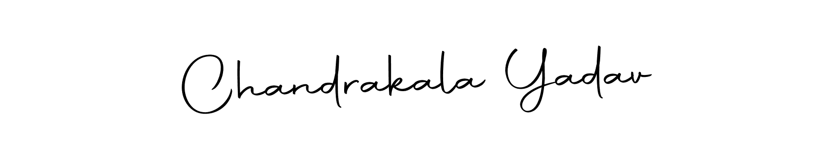 Create a beautiful signature design for name Chandrakala Yadav. With this signature (Autography-DOLnW) fonts, you can make a handwritten signature for free. Chandrakala Yadav signature style 10 images and pictures png