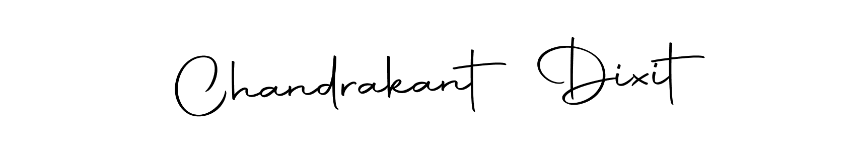 Create a beautiful signature design for name Chandrakant Dixit. With this signature (Autography-DOLnW) fonts, you can make a handwritten signature for free. Chandrakant Dixit signature style 10 images and pictures png