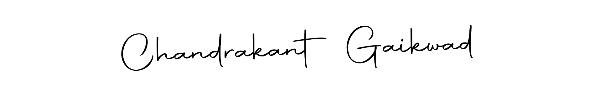 You can use this online signature creator to create a handwritten signature for the name Chandrakant Gaikwad. This is the best online autograph maker. Chandrakant Gaikwad signature style 10 images and pictures png