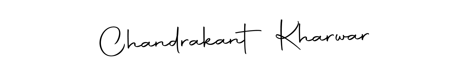 Create a beautiful signature design for name Chandrakant Kharwar. With this signature (Autography-DOLnW) fonts, you can make a handwritten signature for free. Chandrakant Kharwar signature style 10 images and pictures png