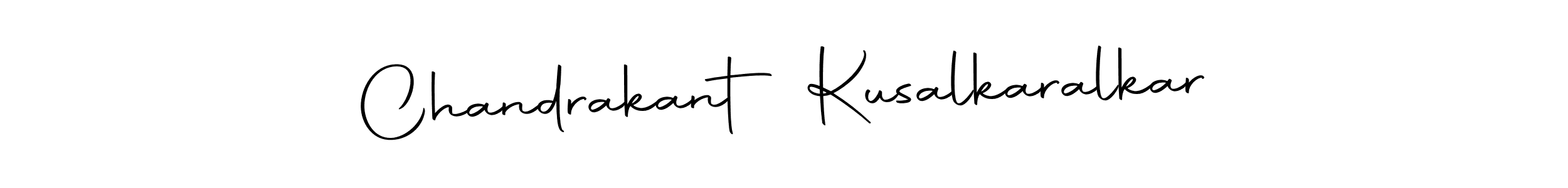 You can use this online signature creator to create a handwritten signature for the name Chandrakant Kusalkaralkar. This is the best online autograph maker. Chandrakant Kusalkaralkar signature style 10 images and pictures png