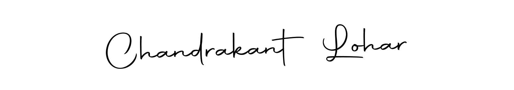 Make a beautiful signature design for name Chandrakant Lohar. Use this online signature maker to create a handwritten signature for free. Chandrakant Lohar signature style 10 images and pictures png