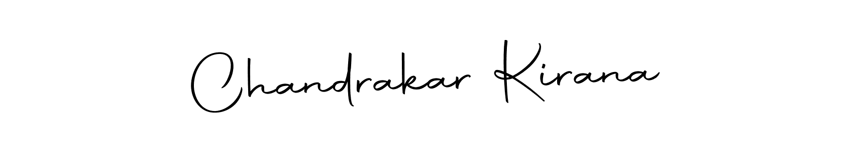 Make a beautiful signature design for name Chandrakar Kirana. With this signature (Autography-DOLnW) style, you can create a handwritten signature for free. Chandrakar Kirana signature style 10 images and pictures png