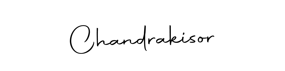 Make a beautiful signature design for name Chandrakisor. Use this online signature maker to create a handwritten signature for free. Chandrakisor signature style 10 images and pictures png