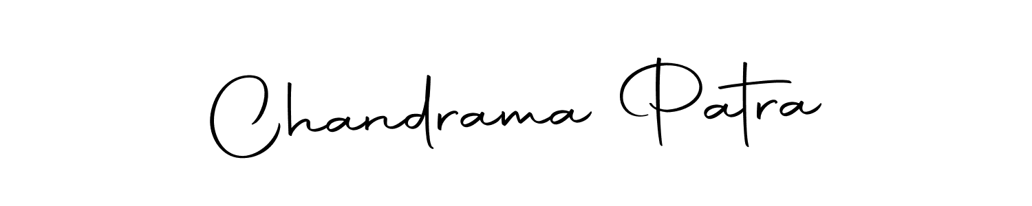 How to make Chandrama Patra name signature. Use Autography-DOLnW style for creating short signs online. This is the latest handwritten sign. Chandrama Patra signature style 10 images and pictures png