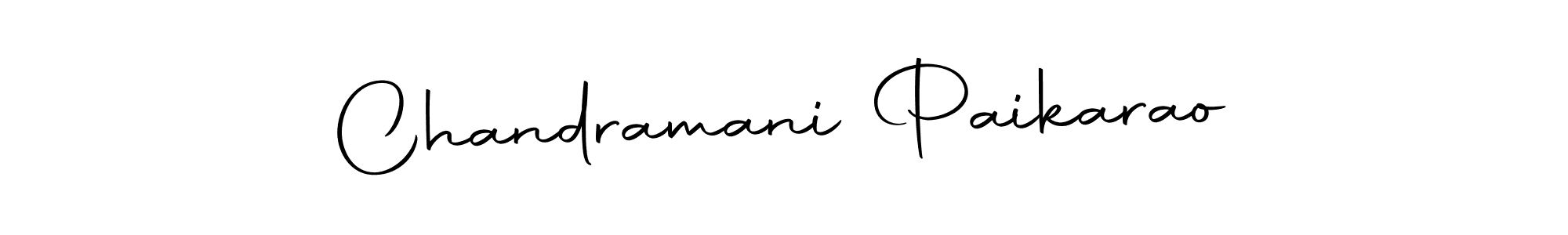 Make a beautiful signature design for name Chandramani Paikarao. With this signature (Autography-DOLnW) style, you can create a handwritten signature for free. Chandramani Paikarao signature style 10 images and pictures png