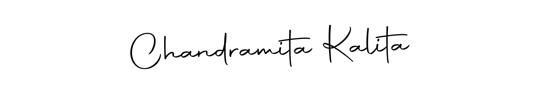 Design your own signature with our free online signature maker. With this signature software, you can create a handwritten (Autography-DOLnW) signature for name Chandramita Kalita. Chandramita Kalita signature style 10 images and pictures png