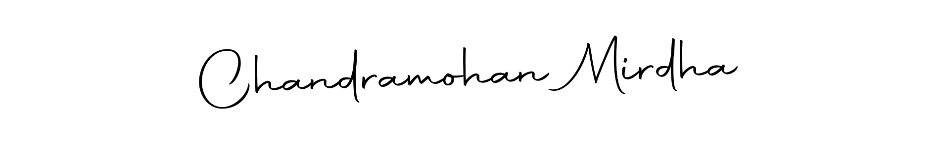 if you are searching for the best signature style for your name Chandramohan Mirdha. so please give up your signature search. here we have designed multiple signature styles  using Autography-DOLnW. Chandramohan Mirdha signature style 10 images and pictures png