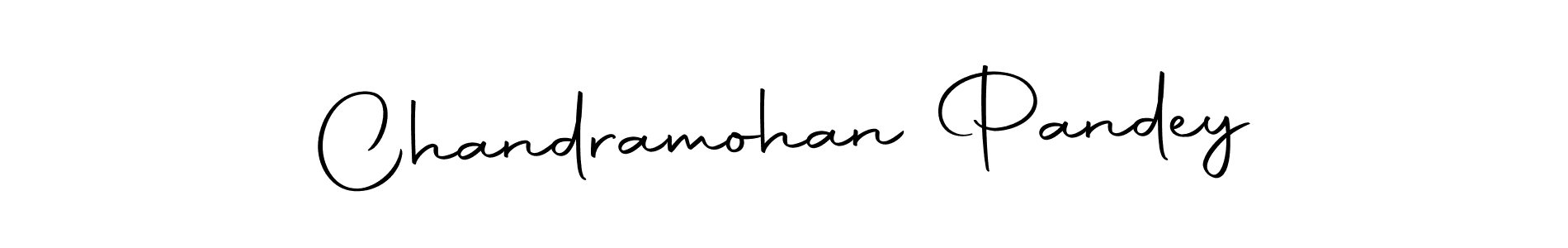 Make a beautiful signature design for name Chandramohan Pandey. Use this online signature maker to create a handwritten signature for free. Chandramohan Pandey signature style 10 images and pictures png