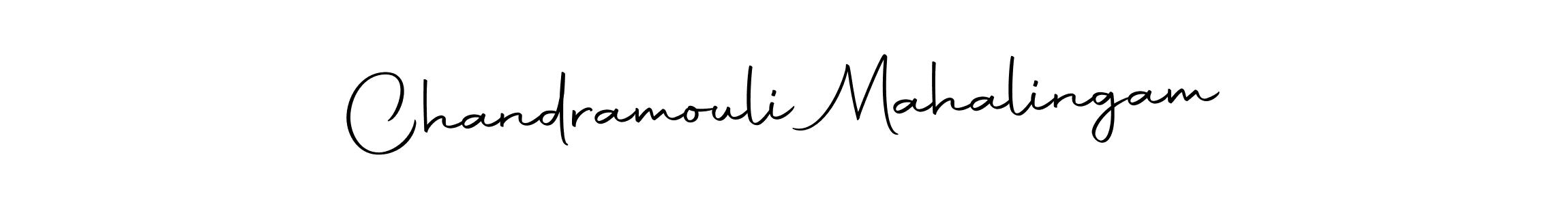 Design your own signature with our free online signature maker. With this signature software, you can create a handwritten (Autography-DOLnW) signature for name Chandramouli Mahalingam. Chandramouli Mahalingam signature style 10 images and pictures png