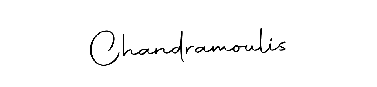 Make a beautiful signature design for name Chandramoulis. Use this online signature maker to create a handwritten signature for free. Chandramoulis signature style 10 images and pictures png