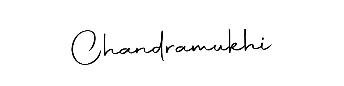 Make a beautiful signature design for name Chandramukhi. With this signature (Autography-DOLnW) style, you can create a handwritten signature for free. Chandramukhi signature style 10 images and pictures png