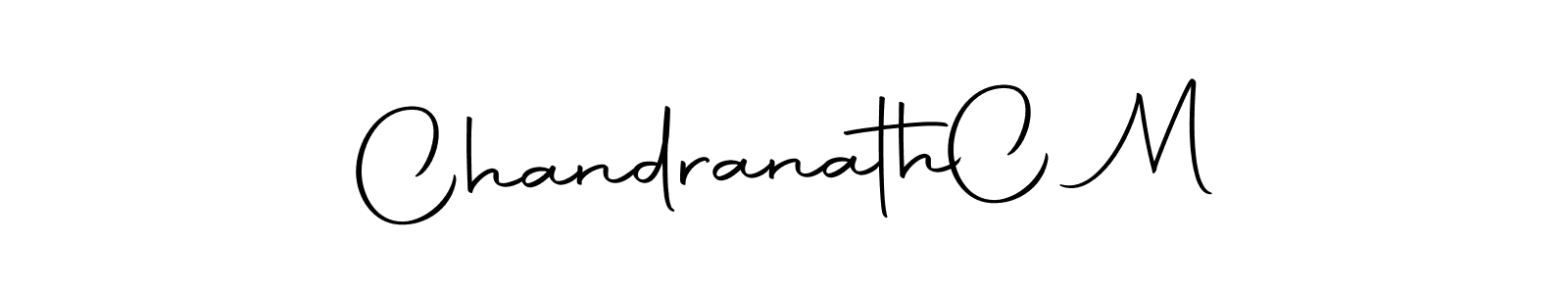 It looks lik you need a new signature style for name Chandranath  C M. Design unique handwritten (Autography-DOLnW) signature with our free signature maker in just a few clicks. Chandranath  C M signature style 10 images and pictures png