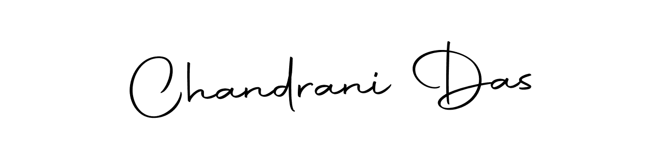 Create a beautiful signature design for name Chandrani Das. With this signature (Autography-DOLnW) fonts, you can make a handwritten signature for free. Chandrani Das signature style 10 images and pictures png