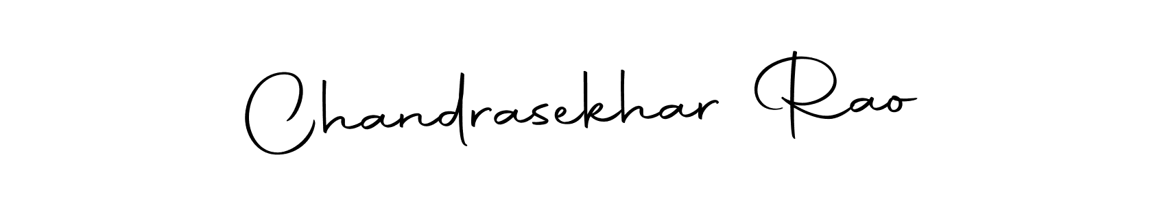 Make a beautiful signature design for name Chandrasekhar Rao. With this signature (Autography-DOLnW) style, you can create a handwritten signature for free. Chandrasekhar Rao signature style 10 images and pictures png