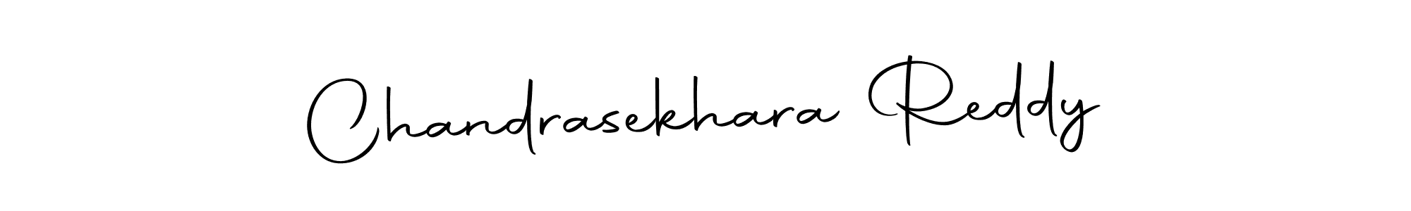 Create a beautiful signature design for name Chandrasekhara Reddy. With this signature (Autography-DOLnW) fonts, you can make a handwritten signature for free. Chandrasekhara Reddy signature style 10 images and pictures png