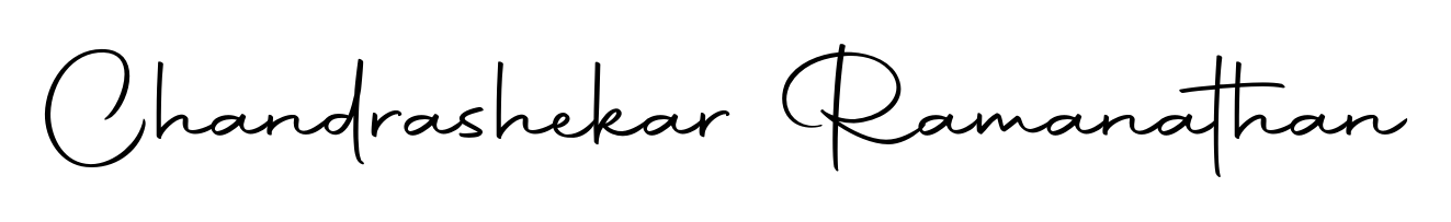 Download transparent PNG signature for name Chandrashekar Ramanathan styled with Autography-DOLnW font. Ready to paste directly into PDF and Word agreements. Chandrashekar Ramanathan signature style 10 images and pictures png