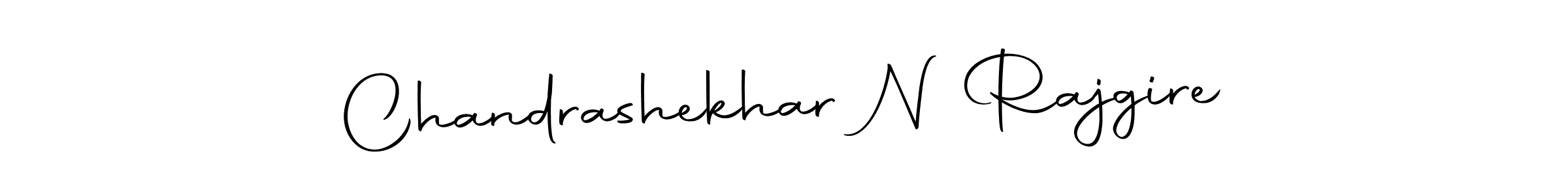 Design your own signature with our free online signature maker. With this signature software, you can create a handwritten (Autography-DOLnW) signature for name Chandrashekhar N Rajgire. Chandrashekhar N Rajgire signature style 10 images and pictures png